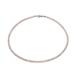 Dara/戴拉925银海水akoya珍珠项链5-6mm正圆强光锁骨链女生日礼物