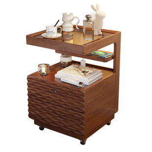 床头柜小型超窄30cm宽迷你替代极窄边几可移动家用卧室实木简易