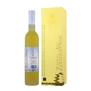 紫轩冰白葡萄酒冰酒礼盒装500ml