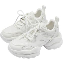 73hours白鹿同款休闲厚底老爹鞋