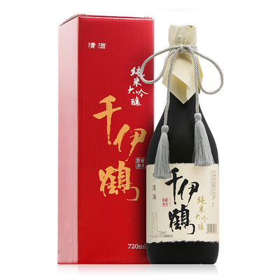 日本进口千伊鹤纯米大吟酿清酒