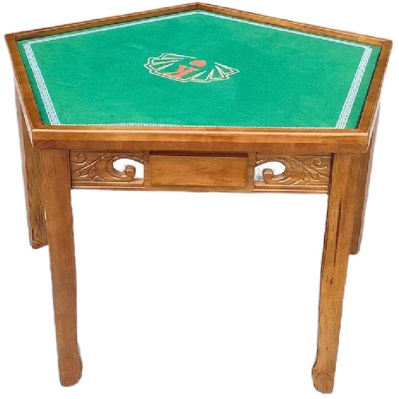 实木棋牌桌六边形棋牌桌五方形棋牌桌六角形棋牌桌德州扑克桌包邮