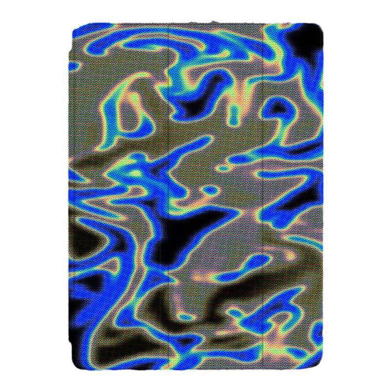 蒸汽波复古小众晶状物潮流波点暗黑摇滚Y2K适用于苹果2022款iPadPro12.9/11三折保护壳air5/mini6防摔ipad