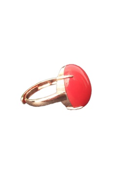 南红玛瑙满色少女风年轻款戒指