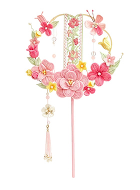 高级感教师节礼物送老师向日葵花束扇子扭扭棒团扇手工diy材料包