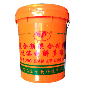 整桶40袋速溶电解多维鸡鸭水产用