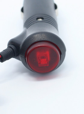 带开关汽车车载点烟器LED指示灯
