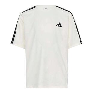 Adidas阿迪达斯新款儿童装男大童圆领短袖运动休闲百搭T恤KY8371