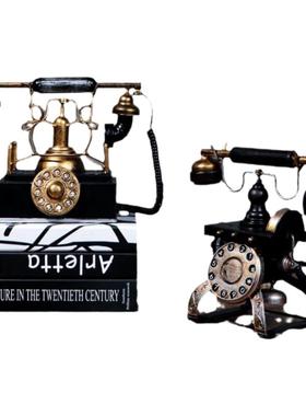 复古怀旧酒吧餐厅店铺老式电话机