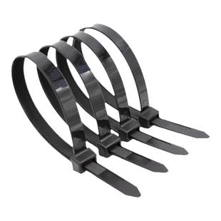 高强度自锁式尼龙扎带黑色塑料一拉得捆绑扎线带一次性勒死狗卡扣