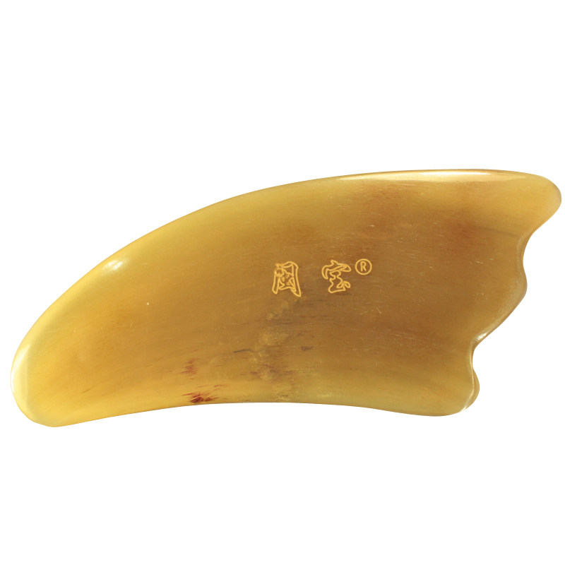 闽宝牛角刮痧板拨筋棒套装美容