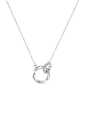 莫比乌斯环项链轻奢小众高级感