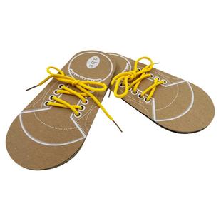 幼儿园玩具活动生活区益智区域自制学系鞋带鞋子教具材料玩教具