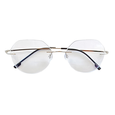 非球面树脂无框超轻合金男女学生