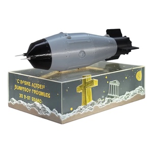 3D打印沙皇氢弹模型 50兆吨当量核核弹力威力惊人军迷收藏摆件！