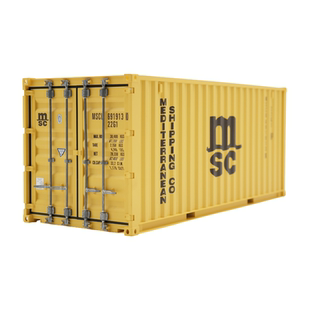 1:20 msc船公司集装箱模型摆件定制合金集装箱模型海艺坊工厂