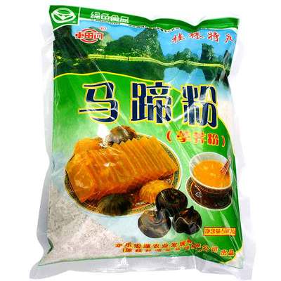 车田河马蹄粉口感细腻Q弹有劲