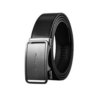 暇步士男士皮带2026新款牛皮高务自动扣腰带男式真皮裤腰带礼盒装