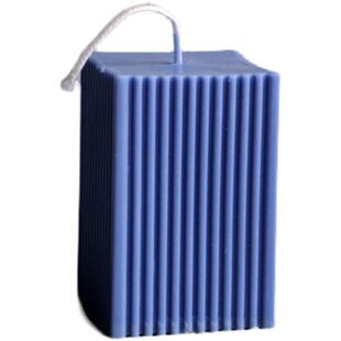 Time pharmacy 手作蓝雪花色香薰精油蜡烛套装 家居浪漫餐桌摆件