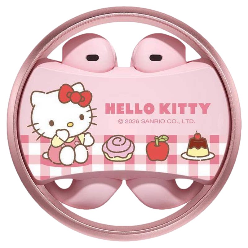 HelloKitty蓝牙耳机两副耳夹式无线半入耳式可爱少女心久戴不痛