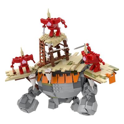 塞尔达传说岩石巨人积木玩具礼物