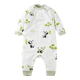 科巢婴儿睡袋春秋夏款纯棉恒温分腿睡袍宝宝儿童防踢被四季通用