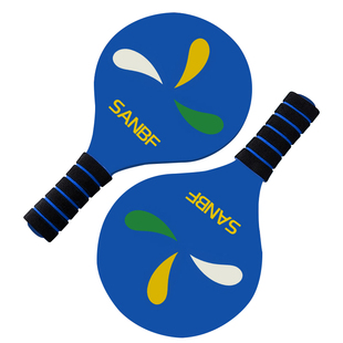 板羽球球拍套装儿童室内羽毛球拍加厚实木毽球拍板三毛