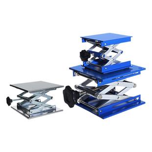 Labshark实验室用升降台微型手动不锈钢小型支撑架螺杆拧操作简易