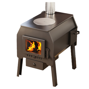 取暖炉家用室内柴煤两用户外农村新型烧柴煤炭冬天烤火柴火炉子