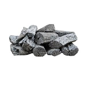 中短块烧烤专用炭原木炭荔枝果树碳无烟户外炉露营家庭院烧烤高温