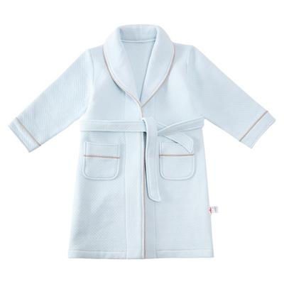 宝宝睡衣睡袍加厚长款A类纯棉秋