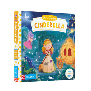 【外图原版】进口英文 First Stories: Cinderella （翻翻书）第一故事：灰姑娘