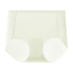 菇娘家桑蚕丝冰丝隐形无痕内裤女夏薄新款女士女生大码不夹三角裤