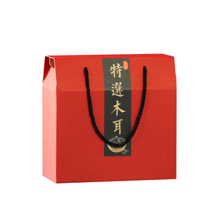 榛子包装盒 东北特产木耳礼品盒蘑菇松子山货筒装500克通版大礼包