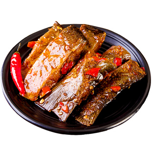 味芝元鱼排香辣鱼尾巴湖南特产特辣即食鱼干解馋休闲麻辣零食小吃