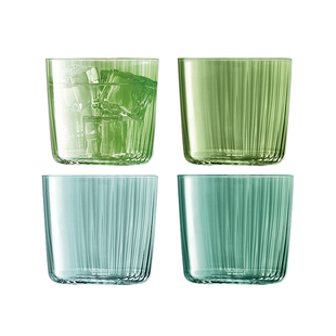 英国LSA 进口彩色水晶玻璃杯子家用轻奢紫色幻彩果汁杯水杯少女心