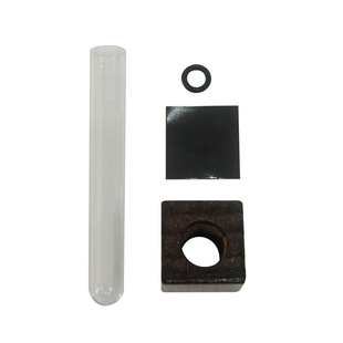 实木插花器磁吸冰箱贴胡桃木可养花创意装饰试管小花瓶无痕磁性贴