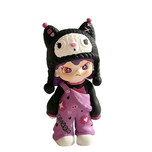 生人勿近Dora猎户的女儿10厘米拽姐彩绘石膏娃娃涂色儿童手工diy