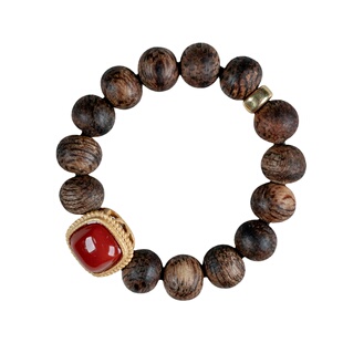 天然越南芽庄白奇楠沉香戒指棋楠香木指环老料木质戒子女士古风