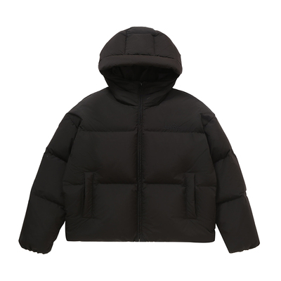 休闲羽绒服黑色羽绒服黑色