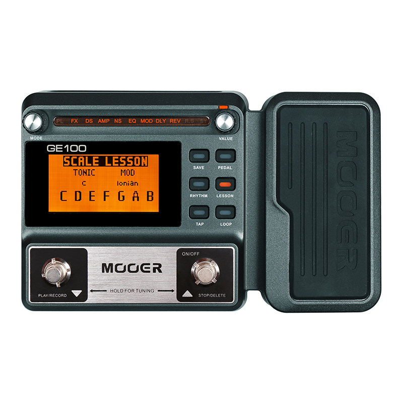 MOOER魔耳ge100电吉他综合效果器带音箱模拟软件录音IR采样专业级