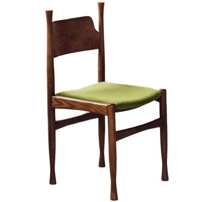 中古风实木梳化妆台凳子餐椅