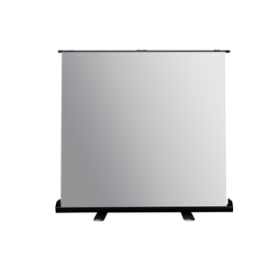 御荧地拉幕布家用投影幕布免打孔免安装投影布户外露营地升幕便携落地支架幕移动地拉式幕布4K高清投影仪幕布