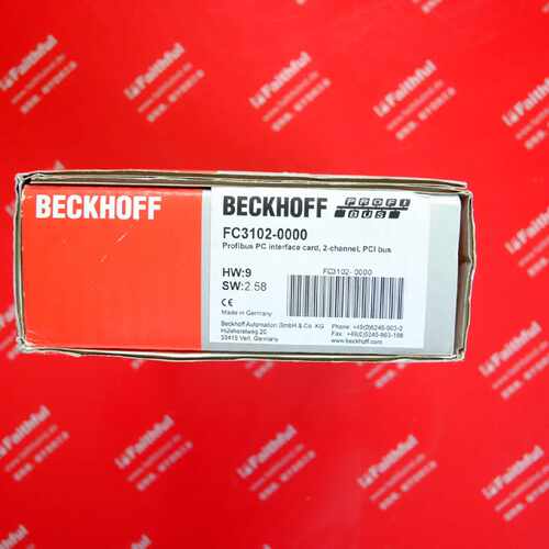 议价Beckhoff FC3102-0000 倍福全新PROFIBUS通讯模块