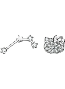 hellokitty正版授权十二星座耳钉