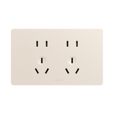 国际电工118型可可蛋奶开关插座