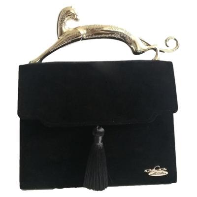 复古古董包丝绒流苏vingtage古着