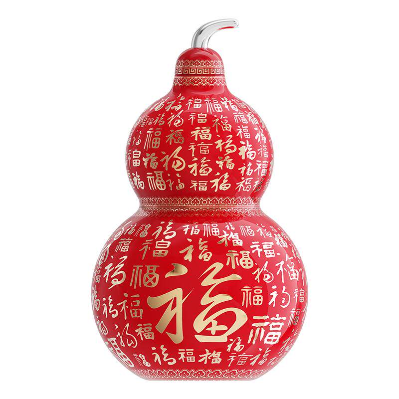 【典藏款】OTE欧堤万福葫芦水壶保温壶大容量长辈生日送礼物摆件