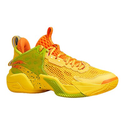 李宁儿童篮球鞋男怒放男童网面