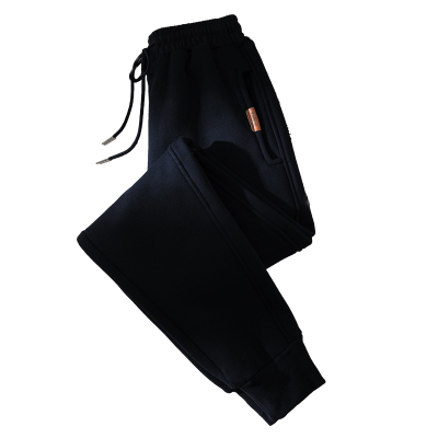 运动裤女款加绒加厚哈伦裤